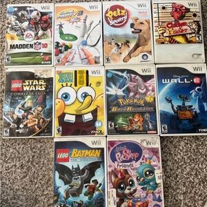 👾 10 WII GAMES SET 👾